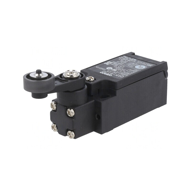 Limitator cursă manetă metalică 26mm D4N-9120 | Electronic-mag.ro | Componente Electronice