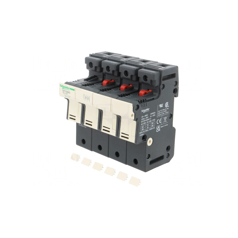 Suport Siguranță pentru Șină DIN Poli 3 N | Electronic-mag.ro | Componente Electronice