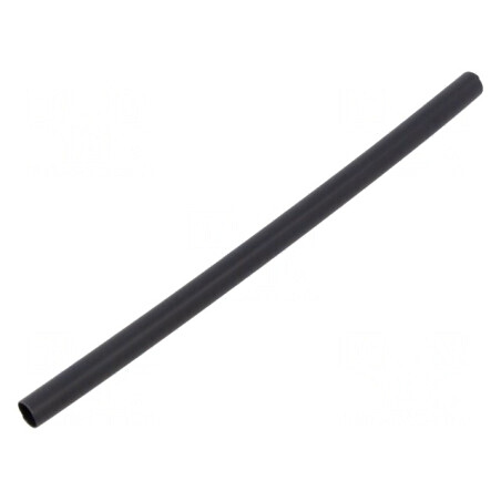 Manşon termocontractabil negru 3:1 6,35mm 0,15m | Electronic-mag.ro | Componente Electronice