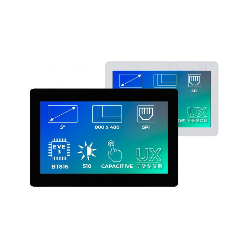 Ecran TFT 5" LED 800x480 540cd/m2 | Electronic-mag.ro | Componente Electronice Ecran TFT 5" LED 800x480 540cd/m2 | Electronic-mag.ro | Componente Electronice