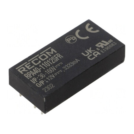 Convertor DC/DC 40W 36-160V la 12V 3333mA | Electronic-mag.ro | Componente Electronice