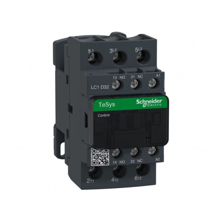 Contactor 3-Pole NO 3 Auxiliary Contacts 42VAC 32A | Electronic-mag.ro | Componente Electronice