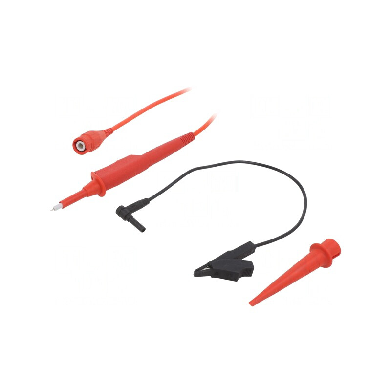 Sondă Osciloscop 150MHz 10:1 Roșie Set ISOPROBE II | Electronic-mag.ro | Componente Electronice