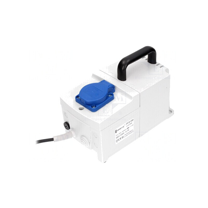 Transformator de Siguranță 160VA 230V IP44 105x200x140mm | Electronic-mag.ro | Componente Electronice Transformator de Siguranță 160VA 230V IP44 105x200x140mm | Electronic-mag.ro | Componente Electronice