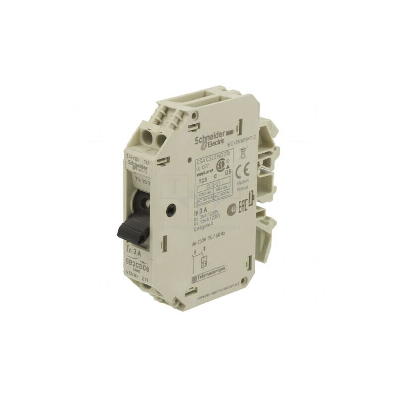 Întrerupător motor 250VAC pentru șină DIN IP20 | Electronic-mag.ro | Componente Electronice Întrerupător motor 250VAC pentru șină DIN IP20 | Electronic-mag.ro | Componente Electronice