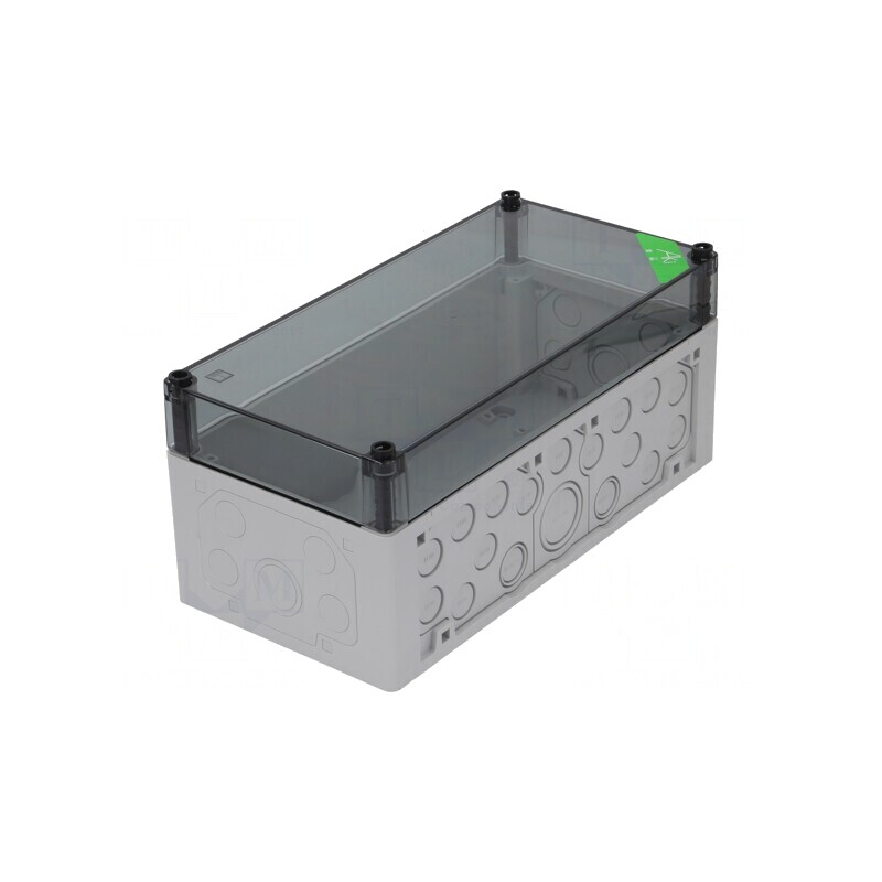 Cutie de conexiuni IP65 gri 150x300x132mm | Electronic-mag.ro | Componente Electronice