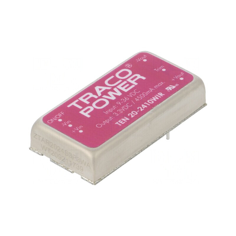 Convertor DC/DC 20W 9-36V la 3,3V 4500mA | Electronic-mag.ro | Componente Electronice