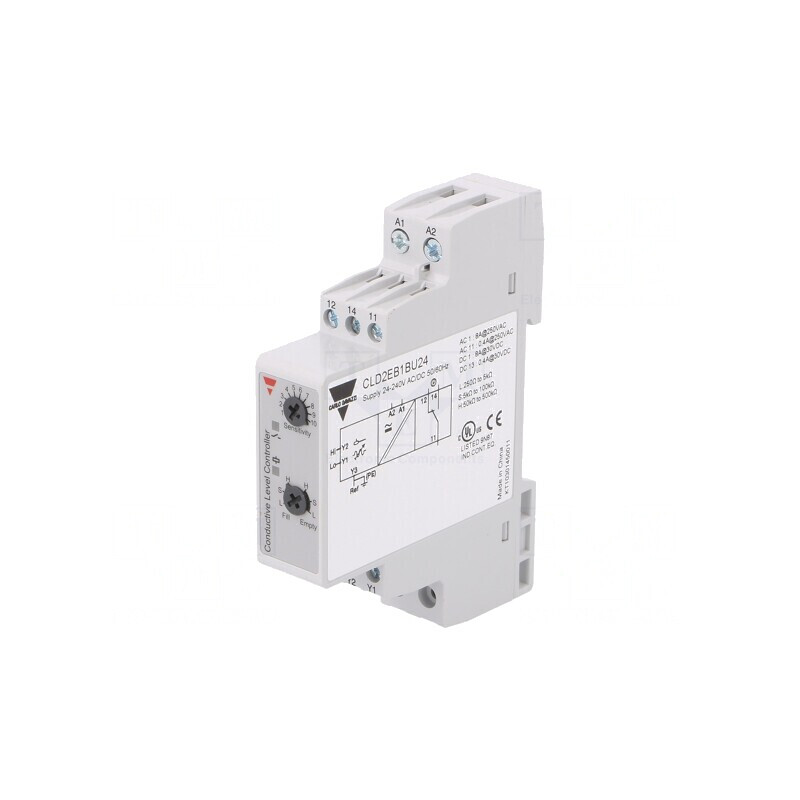 Releu Monitorizare Nivel 24-240V AC/DC CLD2EB1BU24 | Electronic-mag.ro | Componente Electronice