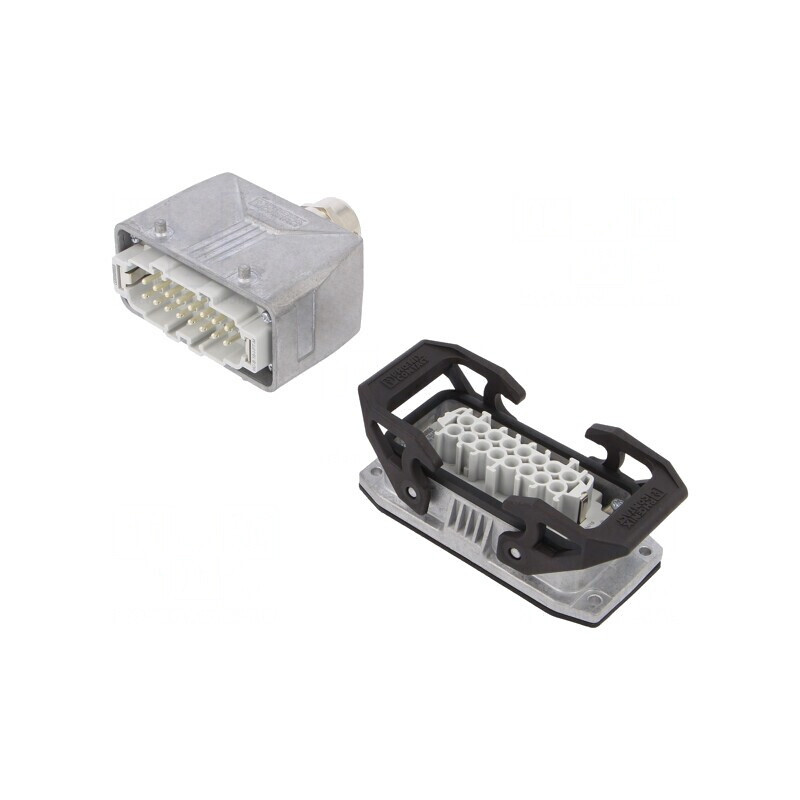 Conector HDC 500V 16A 16 PIN | Electronic-mag.ro | Componente Electronice