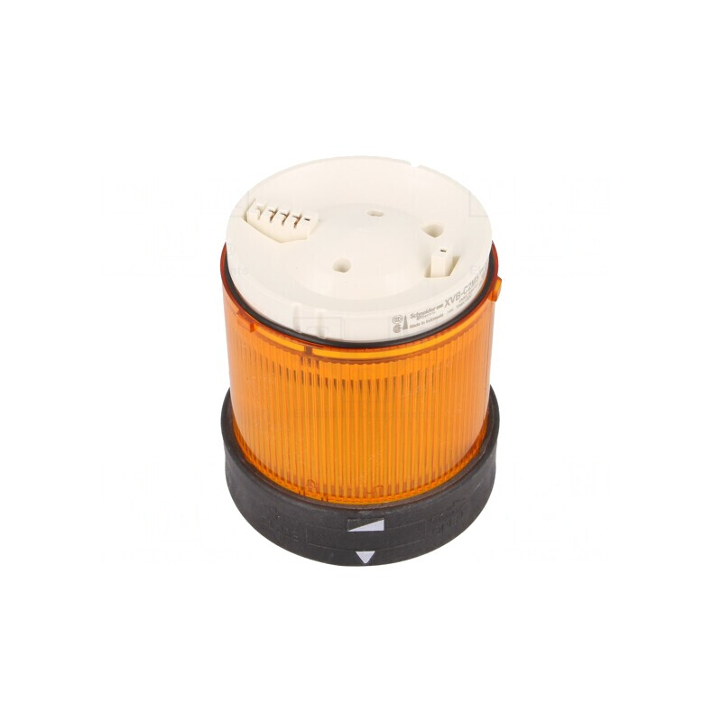 Semnalizator LED Portocalie 230V IP65 Ø70mm | Electronic-mag.ro | Componente Electronice