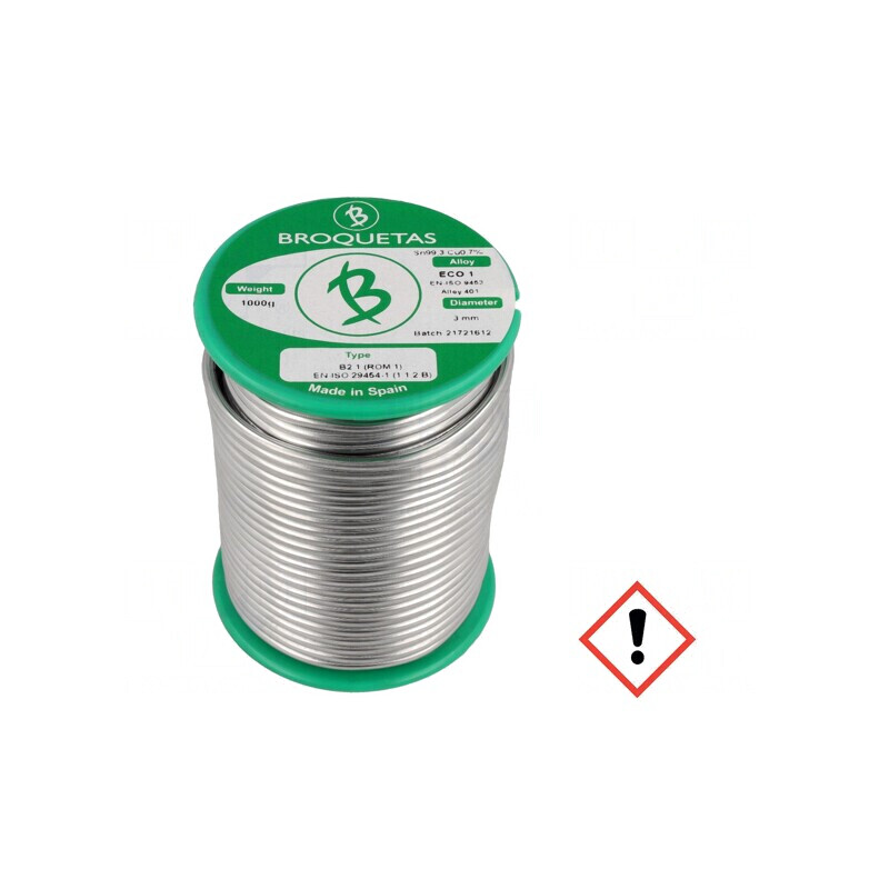 Sârmă de lipit fără plumb 3mm 1kg | Electronic-mag.ro | Componente Electronice