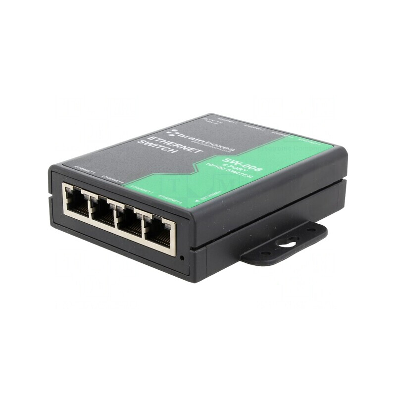 Switch Ethernet 8 Porturi neadministrabil RJ45 5-30VDC | Electronic-mag.ro | Componente Electronice