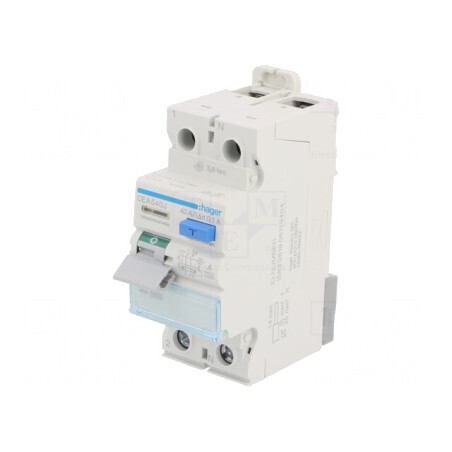 Întrerupător diferențial 40A 100mA 1P+N 240V | Electronic-mag.ro | Componente Electronice