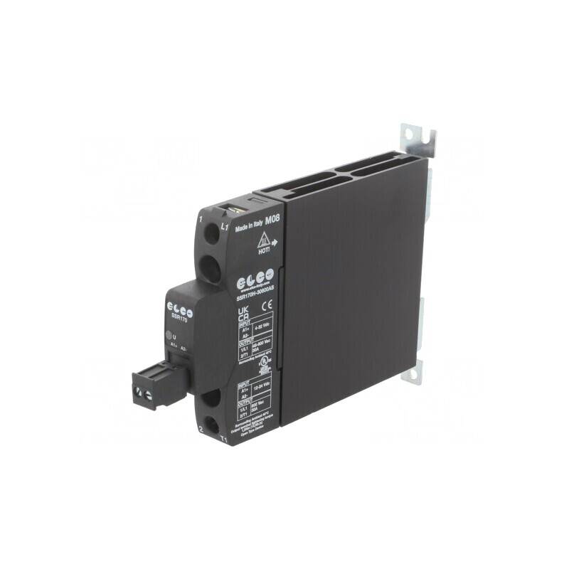 Releu Semiconductor 30A 1-Fazat 4-32VDC 48-600VAC | Electronic-mag.ro | Componente Electronice