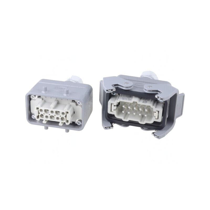 Conector HDC Tată-Mamă Set Complet Han Kit | Electronic-mag.ro | Componente Electronice