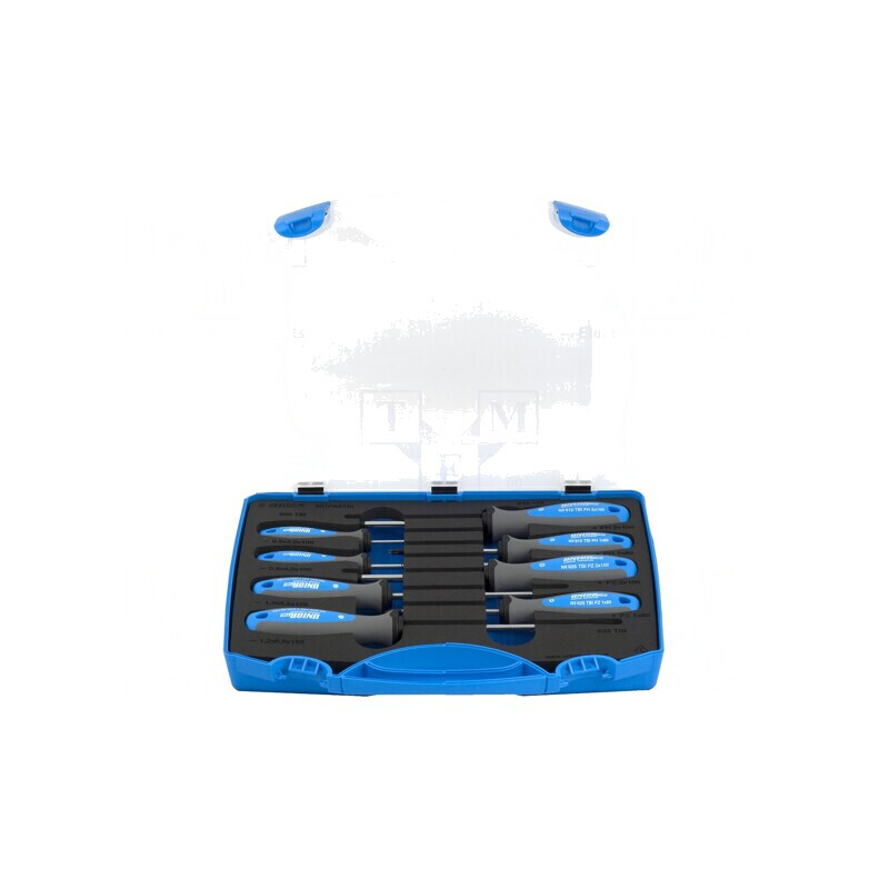 Set Șurubelnițe Phillips, Pozidriv, Plată - 8 Bucăți | Electronic-mag.ro | Componente Electronice