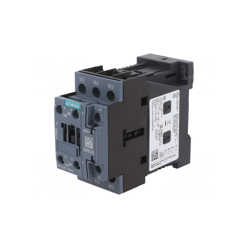 Contactor 3-polar 24VDC 17A 3RT2025-1KB40 | Electronic-mag.ro | Componente Electronice Contactor 3-polar 24VDC 17A 3RT2025-1KB40 | Electronic-mag.ro | Componente Electronice