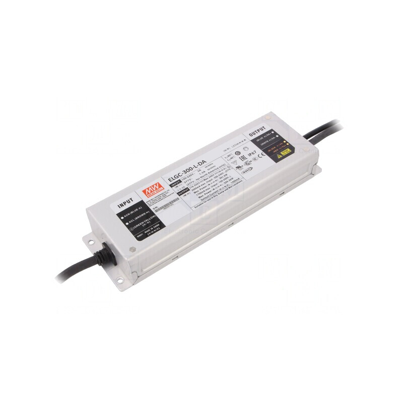 Alimentator LED 300W IP67 116-232VDC 650-2000mA | Electronic-mag.ro | Componente Electronice