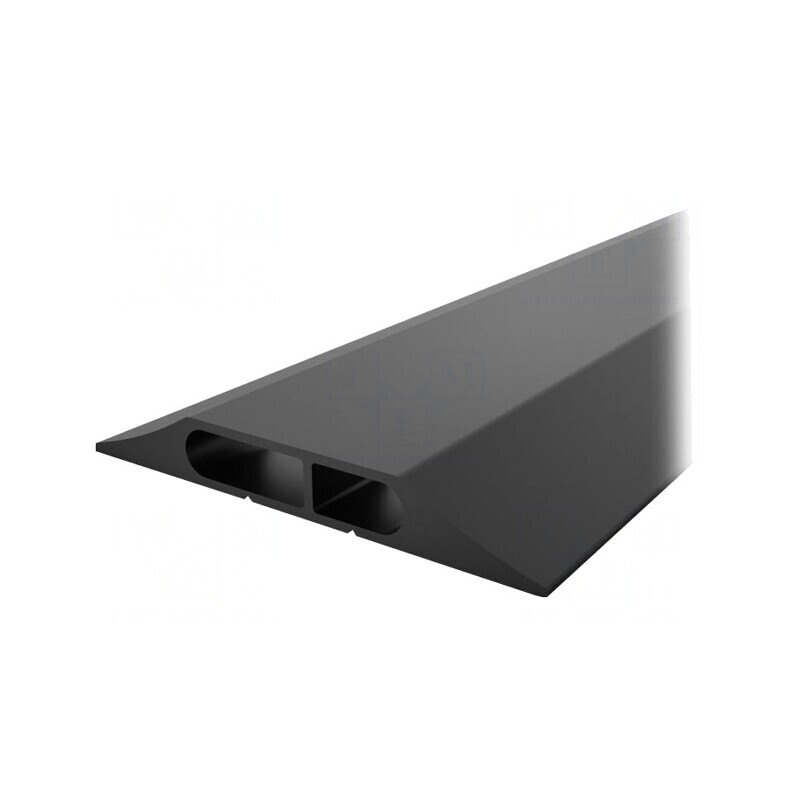 Protecție cabluri PVC 108mm x 3m neagră | Electronic-mag.ro | Componente Electronice
