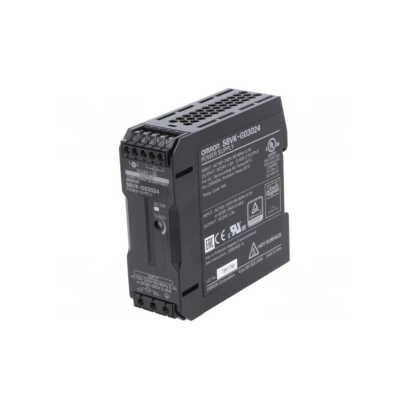 Alimentator Pulsatoriu DIN 30W 24V 1.3A S8VK-G03024 | Electronic-mag.ro | Componente Electronice