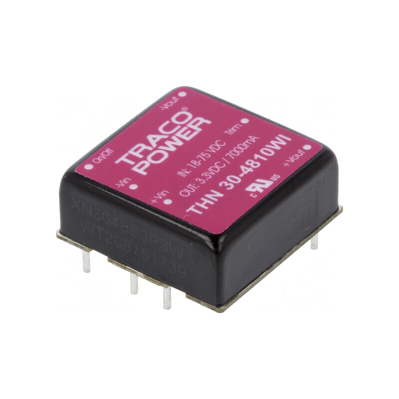 Convertor DC/DC 30W 18-75V la 3.3V 7000mA | Electronic-mag.ro | Componente Electronice