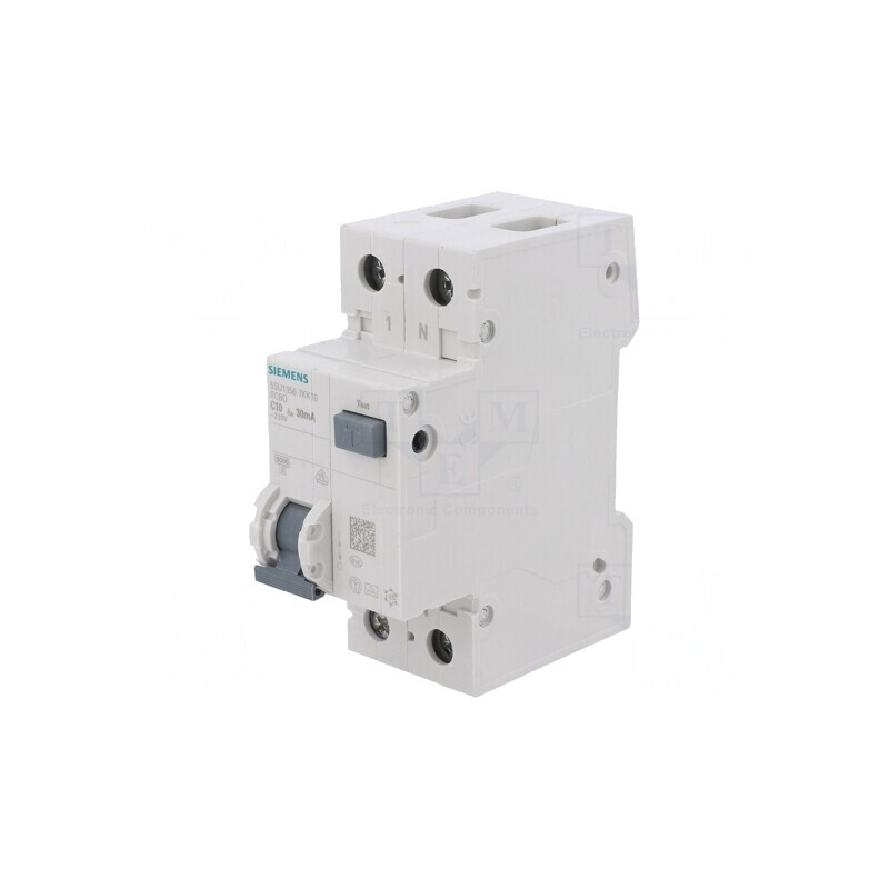 Întrerupător RCBO 10A 30mA 1P+N 230/400VAC | Electronic-mag.ro | Componente Electronice