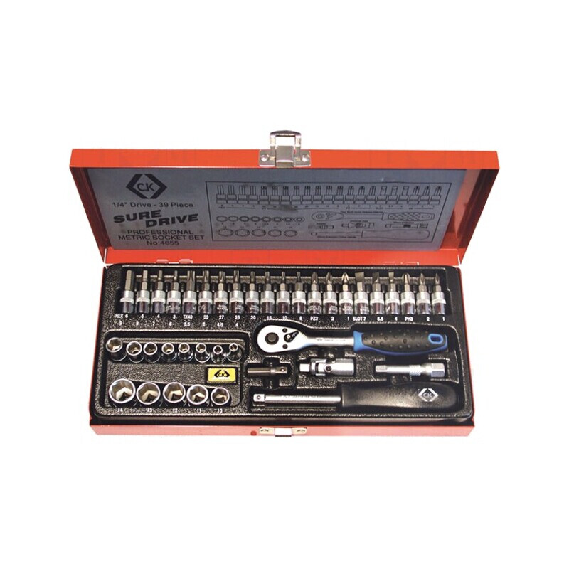 Set Chei Tubulare Hexagonale Oțel 1/4 | Electronic-mag.ro | Componente Electronice