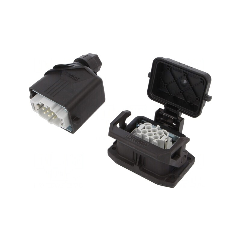 Conector HDC tată-mamă 500V 16A 6P+E | Electronic-mag.ro | Componente Electronice Conector HDC tată-mamă 500V 16A 6P+E | Electronic-mag.ro | Componente Electronice