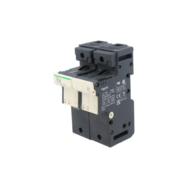Suport Siguranță Șină DIN Poli 3 | Electronic-mag.ro | Componente Electronice