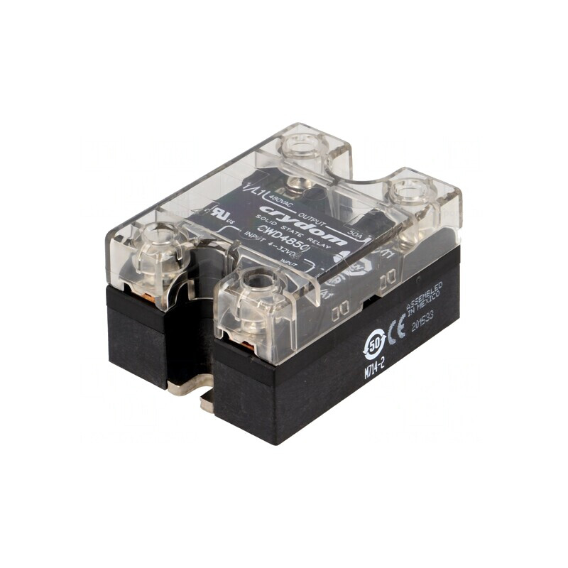 Releu Semiconductor 1-Fazat 50A 48-660VAC 4-32VDC | Electronic-mag.ro | Componente Electronice