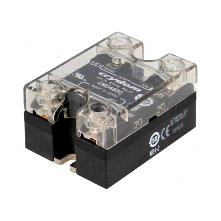 Releu Semiconductor 1-Fazat 50A 48-660VAC 4-32VDC | Electronic-mag.ro | Componente Electronice