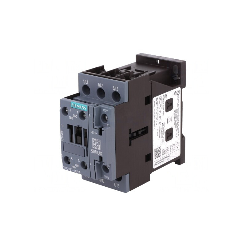 Contactor 3-Pole NO 110VAC Aux NO NC | Electronic-mag.ro | Componente Electronice