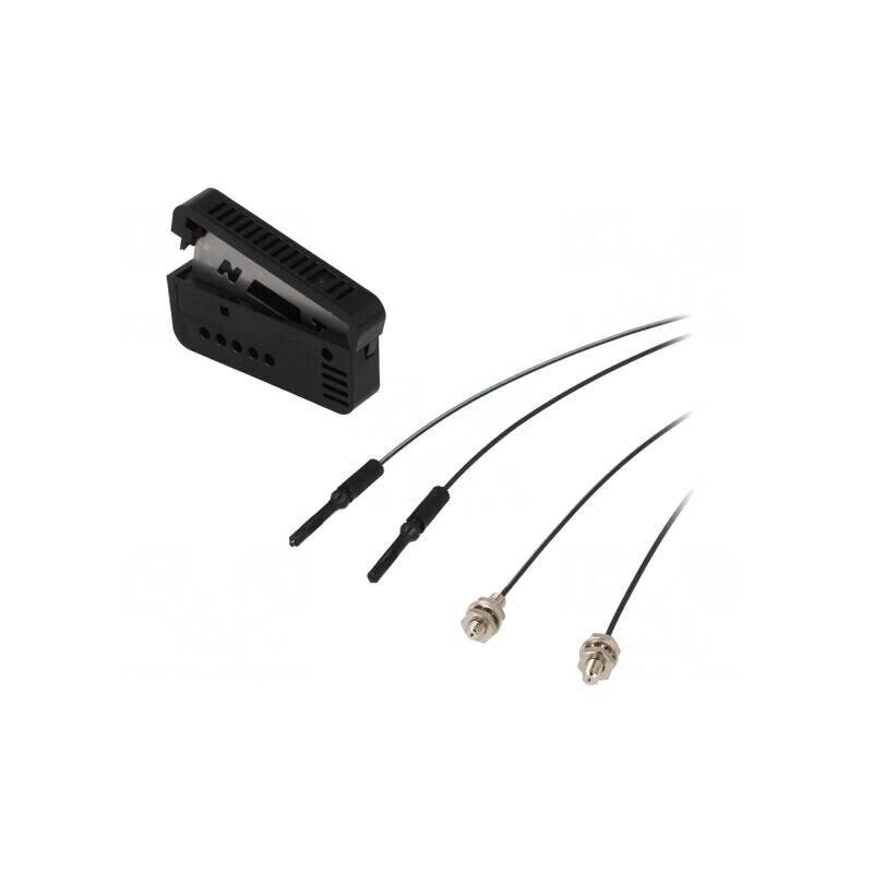 Senzor fibră optică 670mm emiţător-receptor 2M | Electronic-mag.ro | Componente Electronice