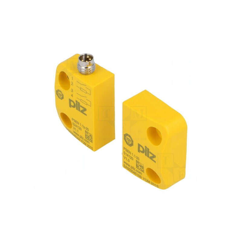 Întrerupător de siguranță magnetic PSEN 1.1 NO x2 IP67 | Electronic-mag.ro | Componente Electronice