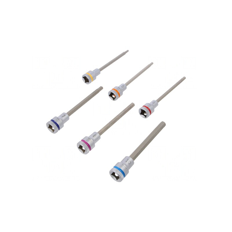 Set Chei Tubulare Oțel Crom-Vanadium 1/2 Zyklop | Electronic-mag.ro | Componente Electronice