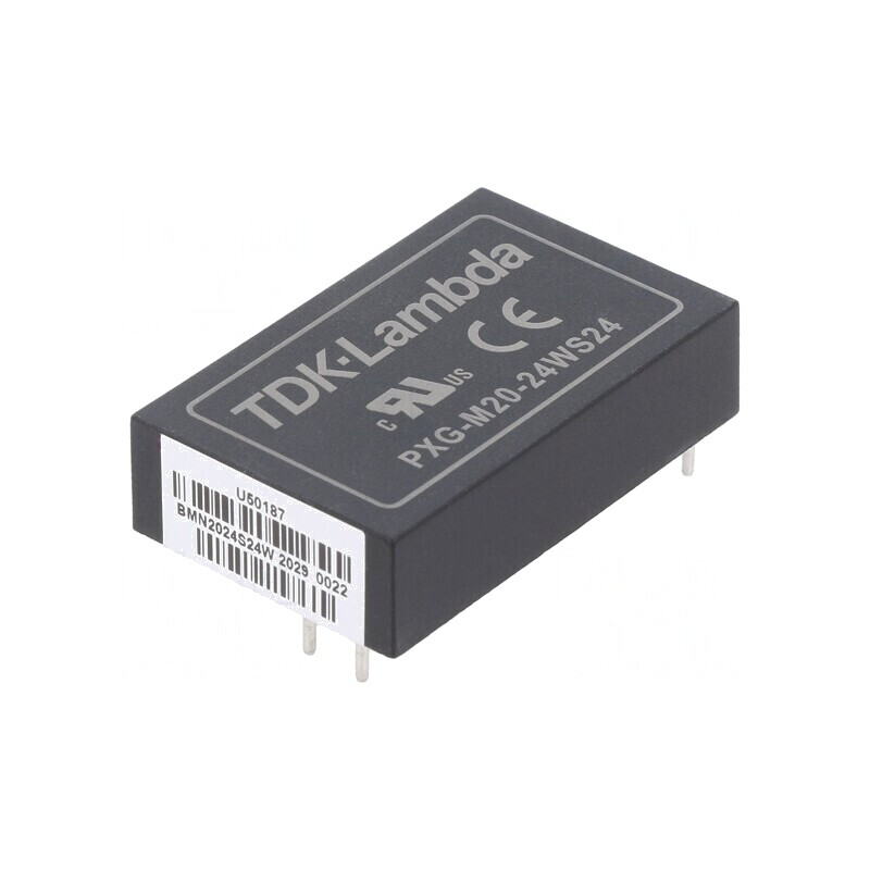 Convertor DC/DC 20W 9-36V la 24V 833mA THT | Electronic-mag.ro | Componente Electronice