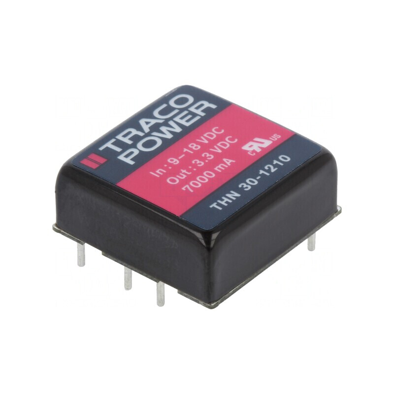 Convertor DC/DC 30W 9-18V la 3.3V 7A THN 30-1210 | Electronic-mag.ro | Componente Electronice