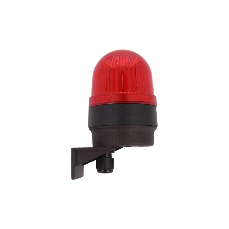 Semnalizator luminos roșu 24V IP65 | Electronic-mag.ro | Componente Electronice