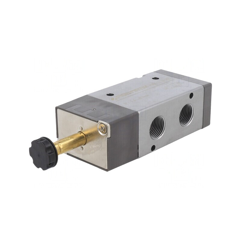 Ventil electromagnetic 3/2 NC 1,5-8 bar G 3/8 | Electronic-mag.ro | Componente Electronice