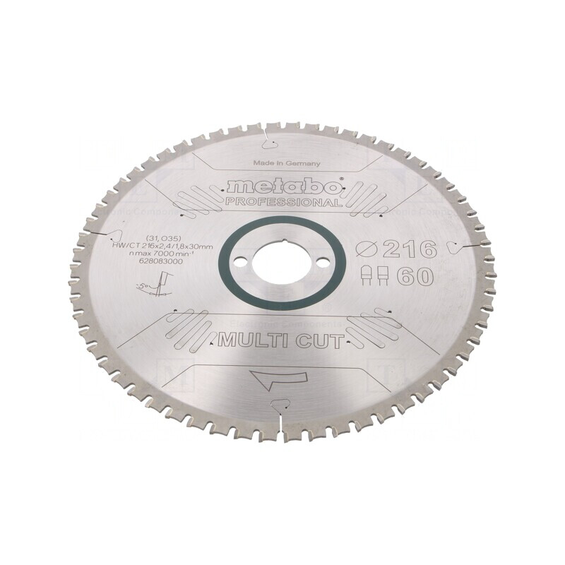 Disc Ferăstrău Circular 216mm 60 Dinți | Electronic-mag.ro | Componente Electronice