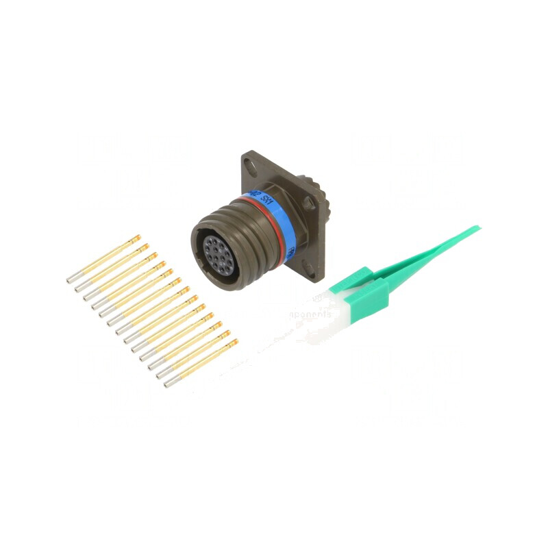 Conector Militar Oliv Dimensiune 11 MIL-DTL-38999 Series III | Electronic-mag.ro | Componente Electronice