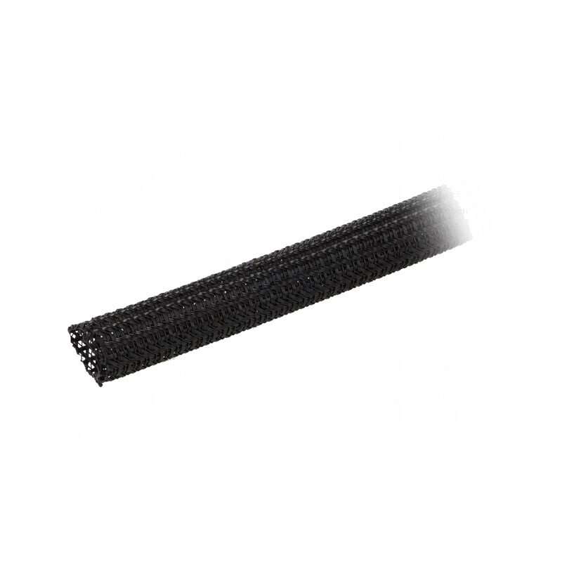 Trese din poliester negru 9,5mm 50 FT | Electronic-mag.ro | Componente Electronice