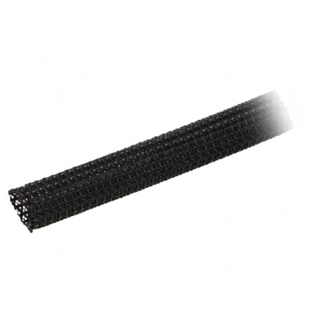 Trese din poliester negru 9,5mm 50 FT | Electronic-mag.ro | Componente Electronice