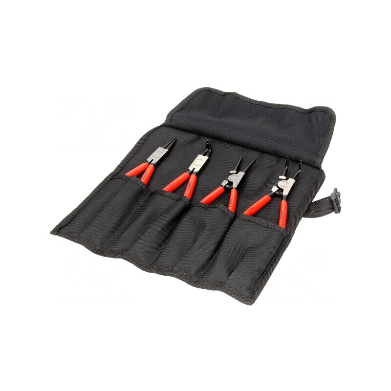Set Clești Inele de Blocare Interior/Exterior cu Etui | Electronic-mag.ro | Componente Electronice
