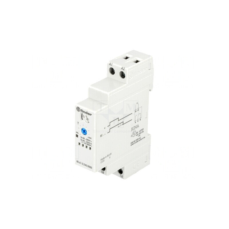 Timer Programabil SPDT 0,05s-180s 250VAC/8A | Electronic-mag.ro | Componente Electronice