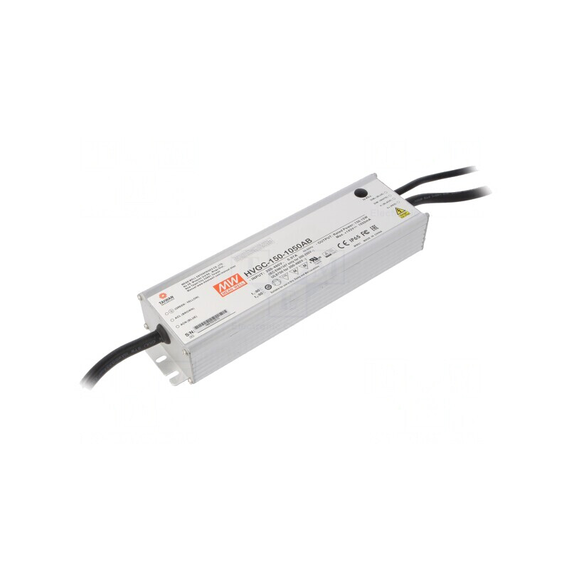 Alimentator LED 150,15W 15-143VDC 630-1050mA IP65 | Electronic-mag.ro | Componente Electronice