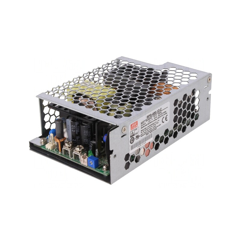 Alimentator Pulsatoriu Deschis 400W 113-370VDC 80-264VAC RPS-400-12-C | Electronic-mag.ro | Componente Electronice