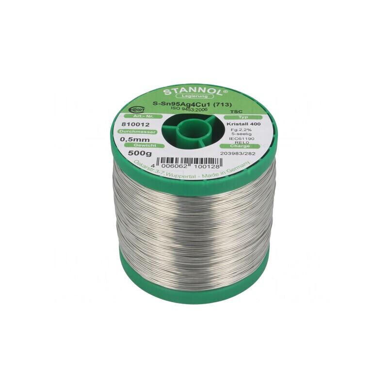 Sârmă de lipit fără plumb 500um 0,5kg 217°C | Electronic-mag.ro | Componente Electronice