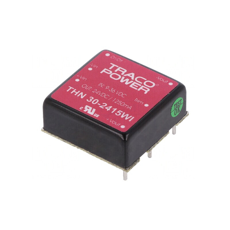 Convertor DC/DC 30W 9-36V la 24V 1250mA | Electronic-mag.ro | Componente Electronice