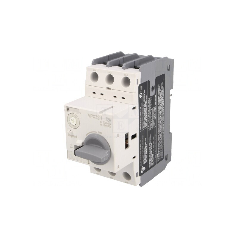 Întrerupător motor 15kW 230-690VAC șină DIN IP20 | Electronic-mag.ro | Componente Electronice